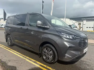 New Ford Transit Custom Limited 170 HP (125 kW) 2025 Grey Van