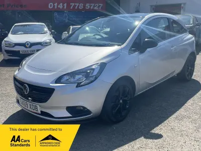 Used Vauxhall Corsa Edition 75 HP (55 kW) 2019 Silver Hatchback