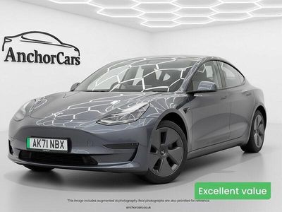 Used Tesla Model 3 Standard Range 177 kW (241 HP) 2021 Grey Sedan