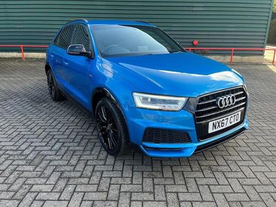 Begagnad Audi Q3 Black Edition 2018 Blå SUV