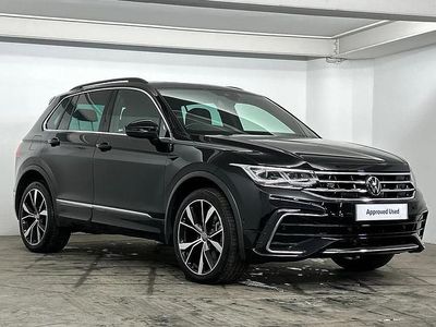 Black Used 2023 VW Tiguan R-line SUV | £27,995 (Fair price)