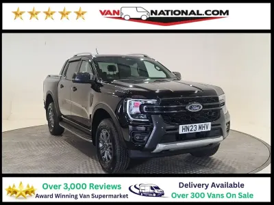 Used Ford Ranger Wildtrack 205 HP (150 kW) 2023 Black Pickup