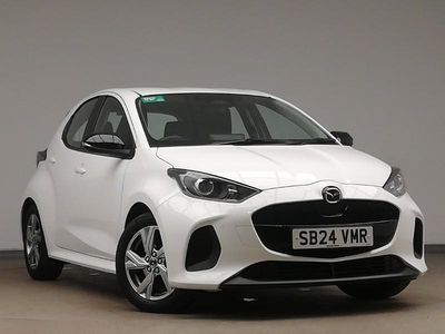 White Used 2024 Mazda 2 Exclusive-Line Hatchback | £16,798 (Fair price)