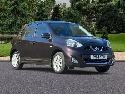 Used Nissan Micra Acenta 78 HP (57 kW) 2014 Black Hatchback