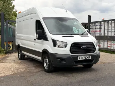 Used Ford Transit 130 HP (95 kW) 2017 White Van