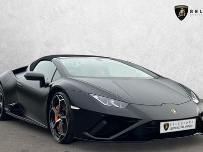 Orange Used 2023 Lamborghini Huracán Cabriolet | £229,990 (Fair price)