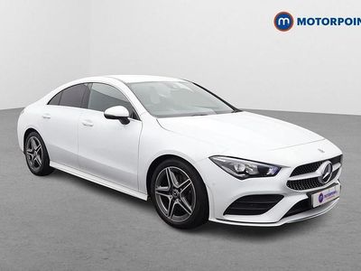 White Used 2020 Mercedes CLA200 AMG line Coupe | £19,649 (Fair price)