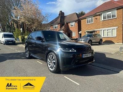 Second-hand Land Rover Range Rover Sport Autobiography Dynamic 404 CP (297 kW) 2018 Negru SUV