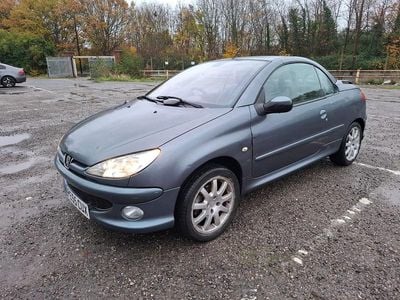 Grey Used 2005 Peugeot 206 Allure Cabriolet | £1,450 (Fair price)