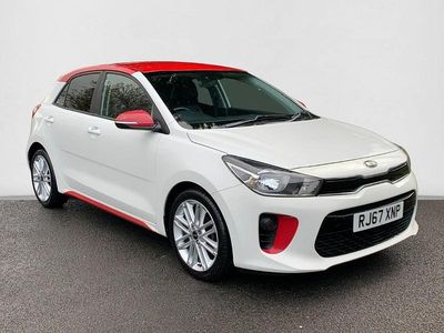 White Used 2018 Kia Rio Hatchback | £5,625 (Expensive)