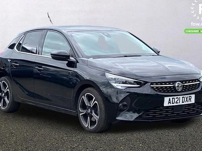 Used Vauxhall Corsa Elite 101 HP (74 kW) 2021 Black Hatchback