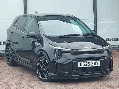 Used Kia Picanto GT-Line S 77 HP (56 kW) 2025 Black Hatchback