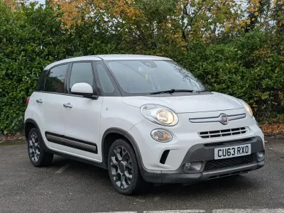 Używany Fiat 500L Trekking 2013 Biały Minivan