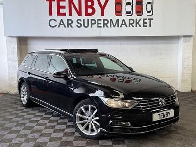Used VW Passat R-line 150 HP (110 kW) 2017 Black Estate