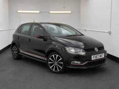 Used VW Polo Beats 90 HP (66 kW) 2017 Black Hatchback