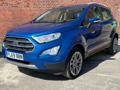 Usado Ford Ecosport Titanium 125 CV (91 kW) 2019 Azul SUV