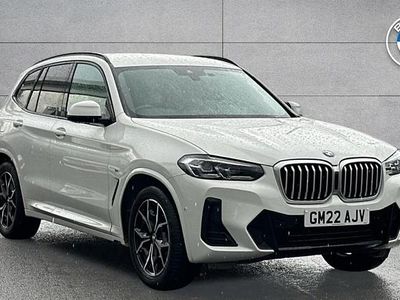 White Used 2022 BMW X3 M Sport SUV | £31,064 (Good price)