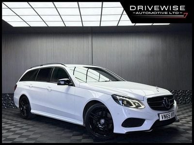 Used Mercedes E220 AMG 2016 White Estate