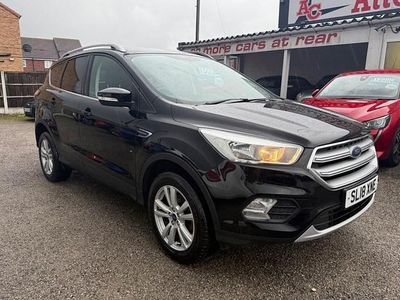 Black Used 2018 Ford Kuga Zetec SUV | £7,500 (Good price)