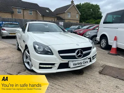 Used Mercedes SLK200 AMG 2012 White Cabriolet