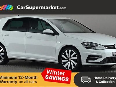White Used 2019 VW Golf VII R-line Hatchback | £15,697 (Fair price)