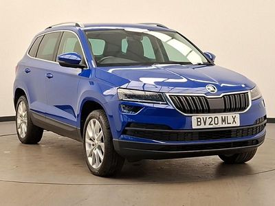 Used Skoda Karoq SE L 115 HP (84 kW) 2020 Blue SUV