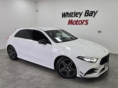 Used Mercedes A180 AMG line 2019 White Hatchback
