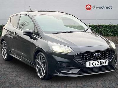 Black Used 2022 Ford Fiesta ST-Line Hatchback | £11,626 (Fair price)