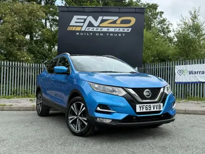 Used Nissan Qashqai N-Connecta 115 HP (84 kW) 2019 Blue SUV