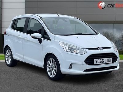 used Ford B-MAX 1.6 TITANIUM 5d 104 BHP Cruise Control, USB/AUX, Eight Speakers, Voice Control, Automatic Headlights