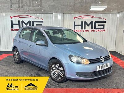 Blue Used 2011 VW Golf VI S Hatchback | £2,895 (Fair price)