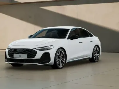 New Audi S5 Black Edition 2026 White Hatchback