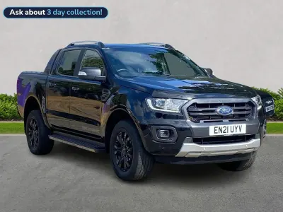 Used Ford Ranger Wildtrack 2021 Black Pickup