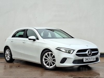 White Used 2020 Mercedes A180 Executive Hatchback | £16,998 (Fair price)