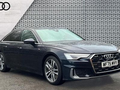 Blue Used 2025 Audi A6 S-Line Sedan | £38,650 (Expensive)