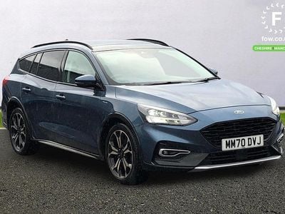 Used Ford Focus Active X 120 HP (88 kW) 2020 Blue Estate