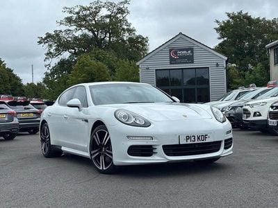White Used 2013 Porsche Panamera Hatchback | £17,490 (A bit pricey)