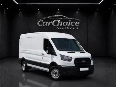 Used Ford Transit 130 HP (95 kW) 2021 White Van