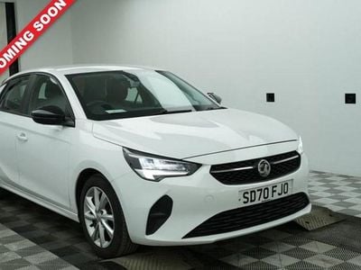 Used Vauxhall Corsa S 100 HP (73 kW) 2020 White Hatchback