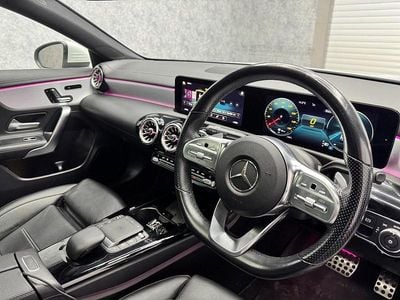 Used Mercedes CLA220 AMG line 2021 White Sedan