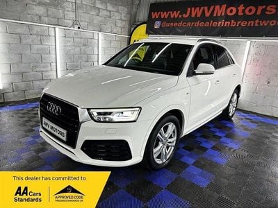 Used Audi Q3 S-Line 150 HP (110 kW) 2016 White SUV