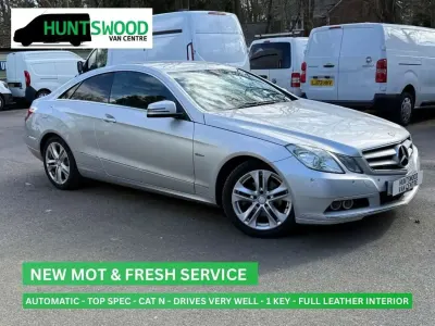 Begagnad Mercedes E250 AMG Edition 1 2011 Silver Sportkupé