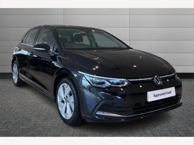 Used VW Golf VIII Style 150 HP (110 kW) 2023 Black Hatchback