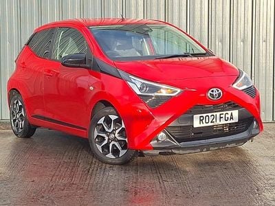 Red Used 2021 Toyota Aygo Trend Hatchback | £11,498 (Fair price)