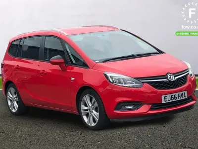 Second-hand Vauxhall Zafira SRi 140 CP (102 kW) 2016 Roșu Monovolum
