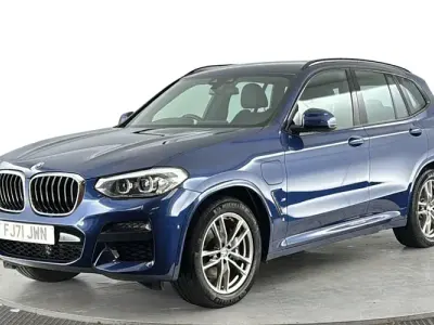 Used BMW X3 M Sport 292 HP (214 kW) 2021 Blue SUV