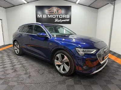 Used Audi e-tron S-Line 230 kW (313 HP) 2021 Blue SUV