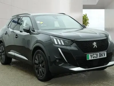 Used Peugeot 2008 Premium 100 kW (136 HP) 2021 Black SUV