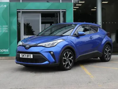 Used Toyota C-HR Design 122 HP (89 kW) 2021 Blue SUV