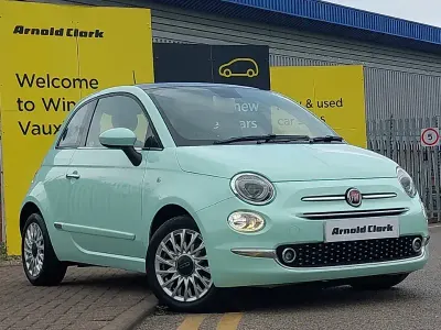 Used Fiat 500 Lounge 69 HP (50 kW) 2018 Green Hatchback